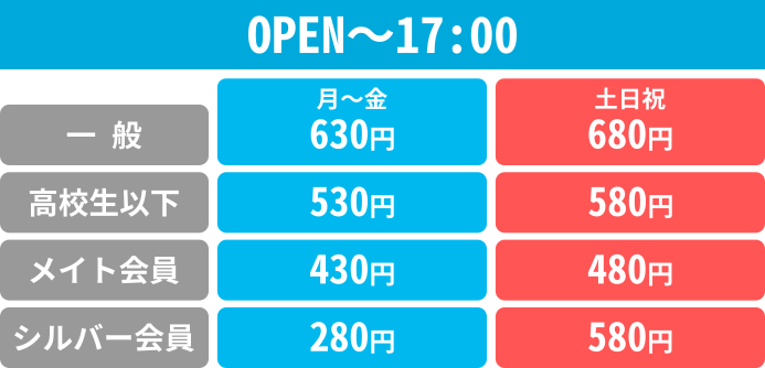 料金 藤枝グランドボウル