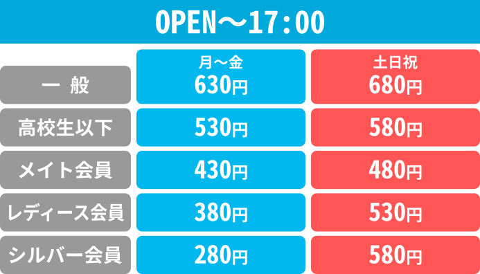 料金 浜岡グランドボウル